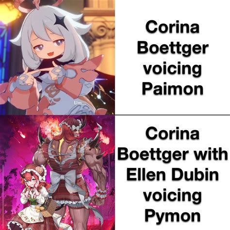 Paimon’s VA voiced another Paimon? : r/Genshin_Memepact