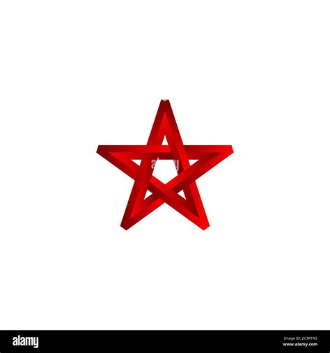 Five pointed communist star Stock Vector Images - Alamy