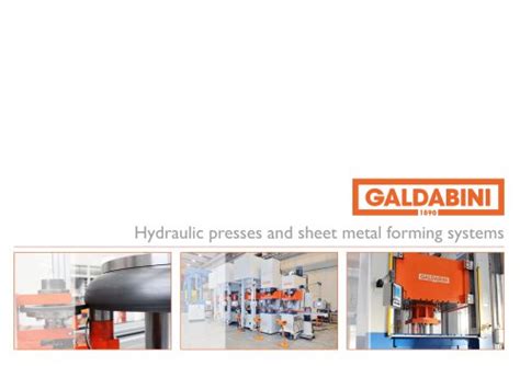 All GALDABINI catalogs and technical brochures