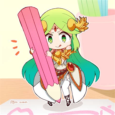 palutena (kid icarus) drawn by yu_makoto_(yu_uma) | Danbooru