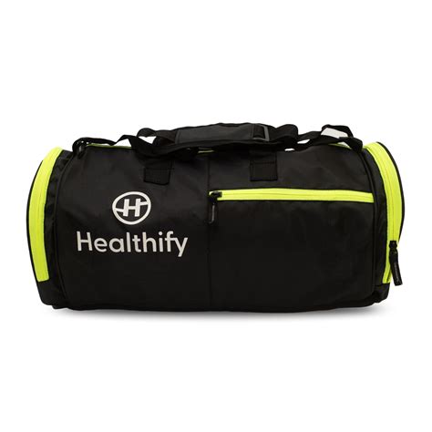 Healthify Gym Bag - Multipurpose, Lightweight, Water-Resistant with ...