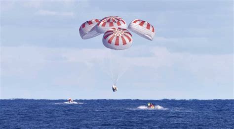 NASA承认：SpaceX龙飞船返回舱着陆测试失败、四把降落伞全坏-SpaceX,降落伞 ——快科技(驱动之家旗下媒体)--科技改变未来