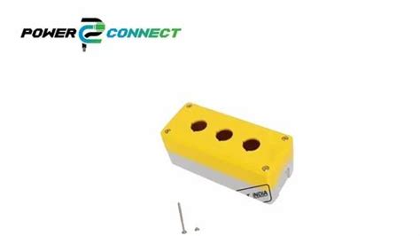 control box - Push Button Half Shroud Yellow Manufacturer from Faridabad