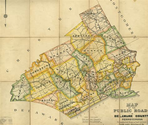 Delaware County History Maps