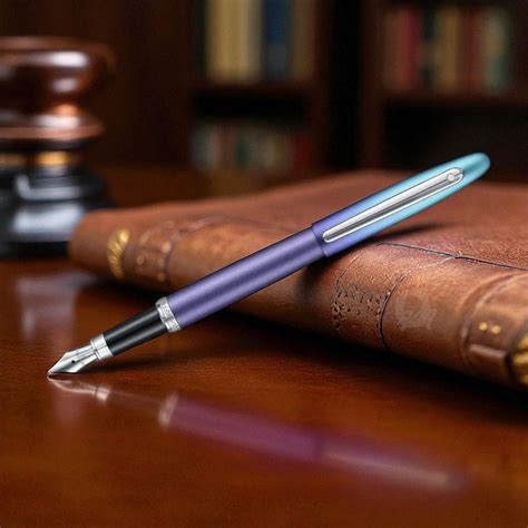 Sheaffer Expressions VFM Blue/Purple Pearlised Gradient CT Fountain Pe