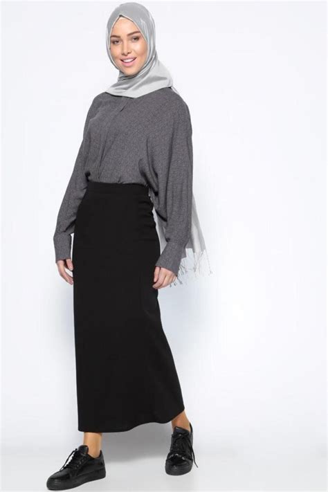 Siyah Uzun Kalem Etek - Cng Moda | ElbiseBul