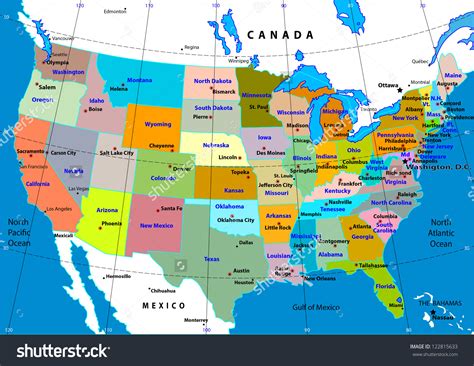USA State Map 的图像结果