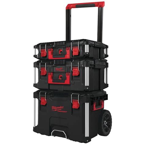 Buy Milwaukee 4932464244 932464244 PACKOUT Trolley Set, 3 Piece Online ...