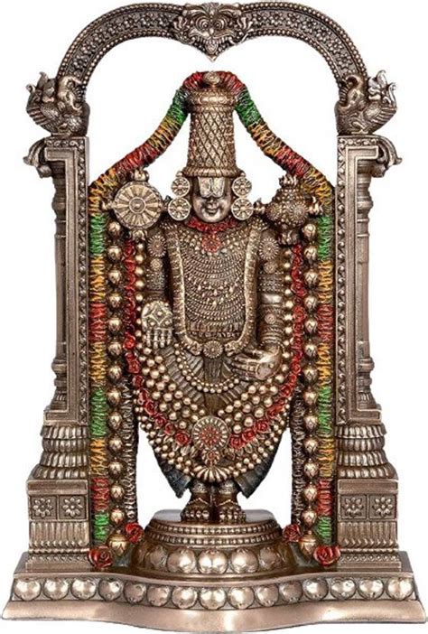kakajiji Handicraft Bronze Tirupati Balaji murti for pooja room I home ...
