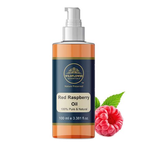 Buy Wildflower Essentials Pure Red Raspberry Seed Oil (Rubus idaeus ...