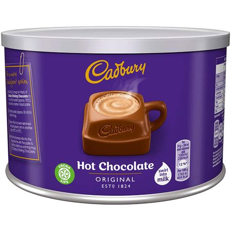 Buy Cadbury Hot Chocolate original drink Large 1kg Tub Online at ...