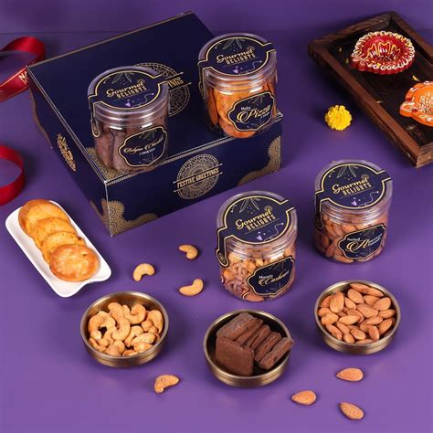 Chocolate Society Premium Gourmet Hamper - American Almonds, Masala ...