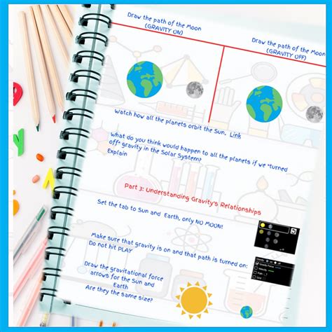 PHET Simulation Gravity and Orbits Interactive Activity | Made By Teachers