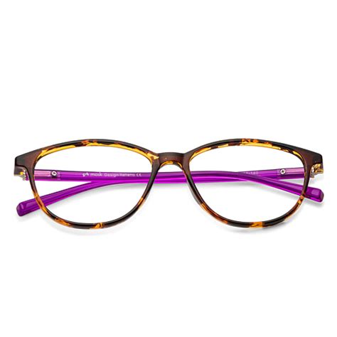 Shop online for Brown Tortoise Purple Full Rim Cat Eye Mask OPTIMUS MS ...