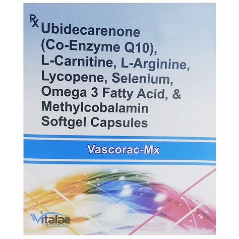 Vascorac-MX Capsule | Uses, Side Effects, Price | Apollo Pharmacy