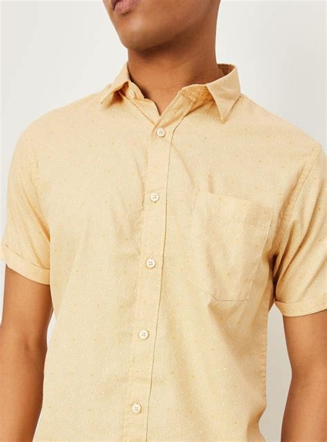 Buy Men Regular Fit Printed Shirt Online at just Rs. 799.0 ...