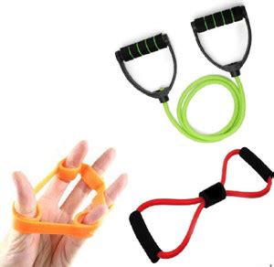 Dr Pacvu Set 3|Toning Tube, 1 Rubber Finger Stretcher for fingers ...