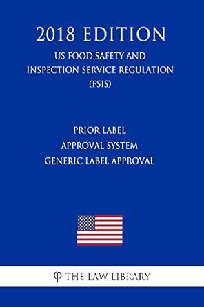 Prior Label Approval System - Generic Label Approval (US Food Safety ...