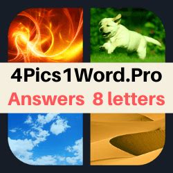 4 pics 1 word 8 letters - 4 Pics 1 Word