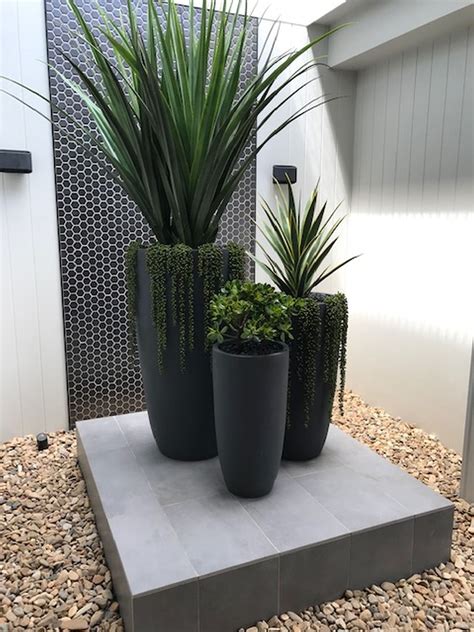 Breathtaking Large Outdoor Planters With Artificial Plants Expandable ...