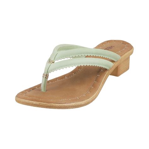 Metro Women Green Fashion Sandals-6 UK/India (39 EU) (32-9127-21-39 ...