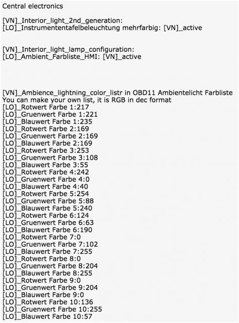 OBDeleven Coding 的图像结果