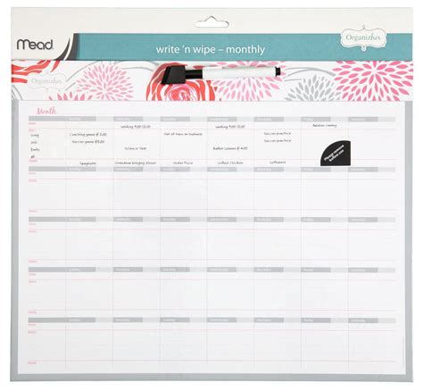 Target Dry Erase Calendar Board at Danita Foster blog