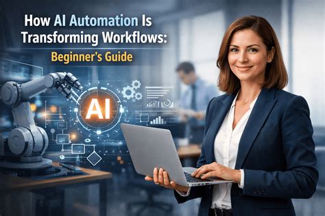 How AI Automation Is Transforming Workflows: Beginner’s Guide