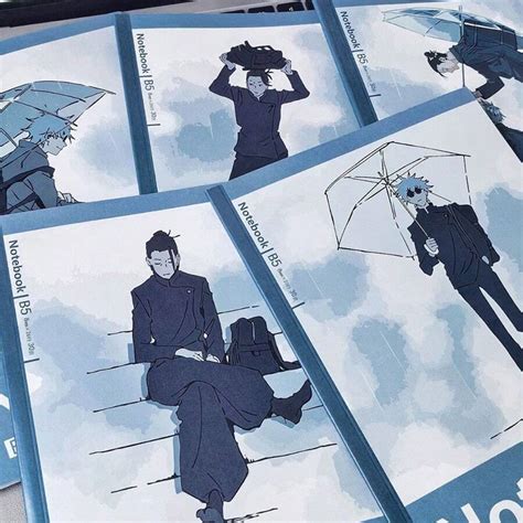 1pc Gojo Anime Peripheral Notebook, Writing Notebook, Student Homework ...