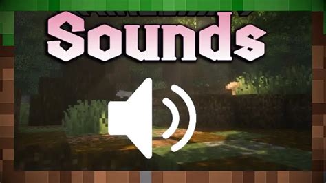 Мод Звуки / Sounds скачать для Майнкрафт 1.21