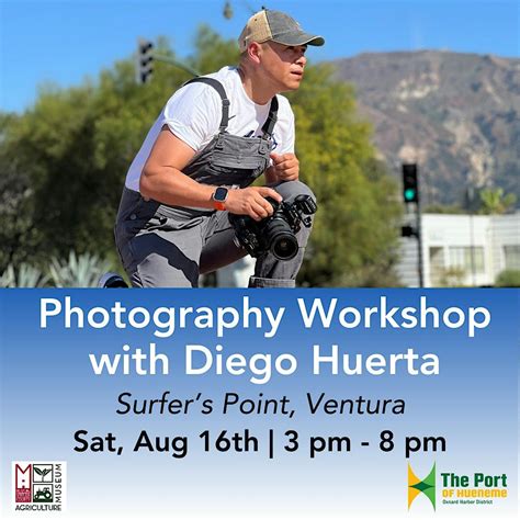 Photography Workshop with Diego Huerta, Surfers Point at Seaside Park ...
