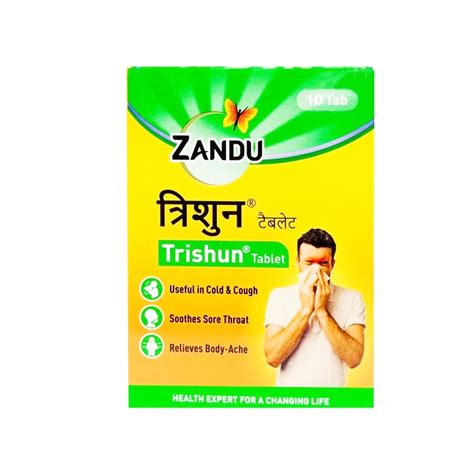 Trishun Tablet ( 30Tab ) – Zandu Pharma – AyuSadhya