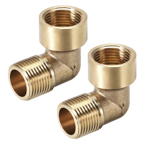 3/8" inch BSP Male thread X 3/8" inch BSP Female thread Brass Pipe ...