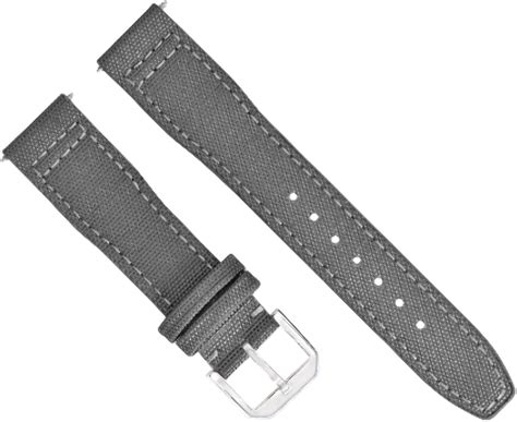 Buy 20-22mm Canvas Leather Watch Band Strap Compatible with Iwc Pilot ...