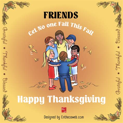 Family Friends Food Fun Thanksgiving eCards for Instagram Facebook ...