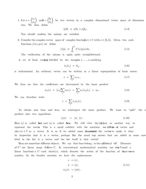 SOLUTION: Quantum physics ii dirac s bra and ket notation - Studypool