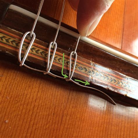 Image result for How to String a Classical Guitar