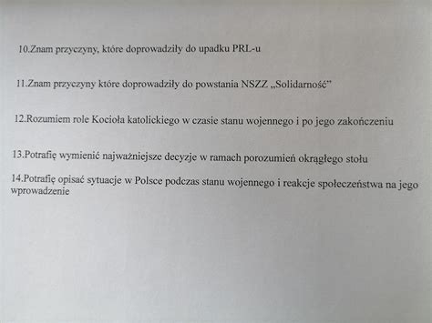 Sprawdzian Z Historii Klasa 8 Polska Rzeczpospolita Ludowa Gwo | Czołgi