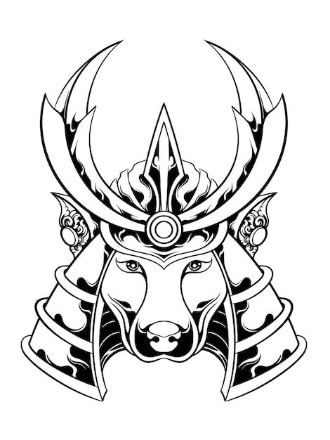 Vector design drawing sketch for learning to color | Premium Vector