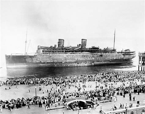 SS Morro Castle Burnt and Shipwrecked Off the Coast of New Jersey, 1934 ...