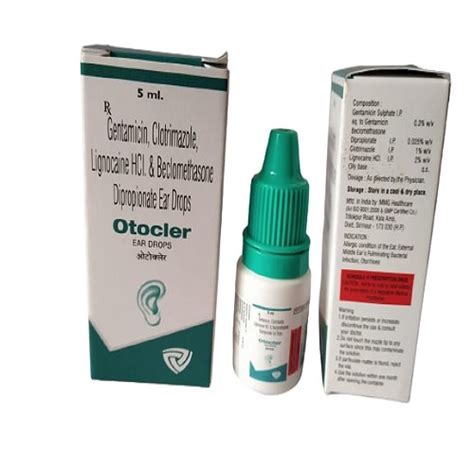 OTOCLER Ear Drops Valcret Lifesciences Pvt. Ltd.