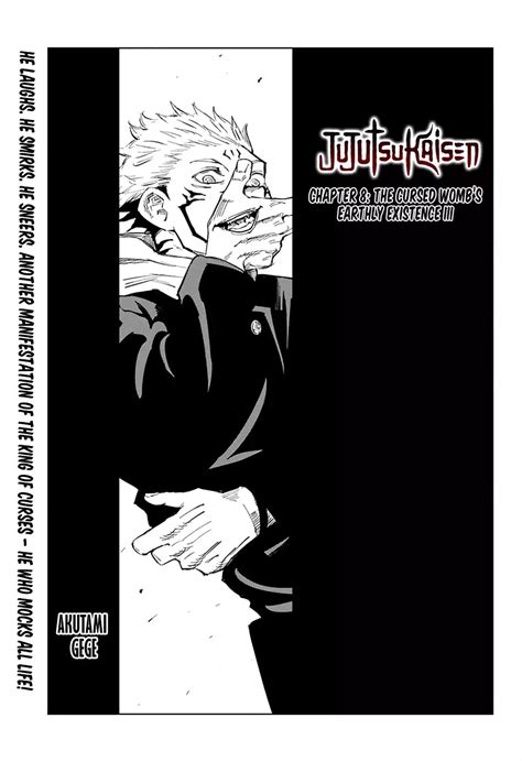 Read Jujutsu Kaisen Manga Online [All Chapters]   Mangazuki