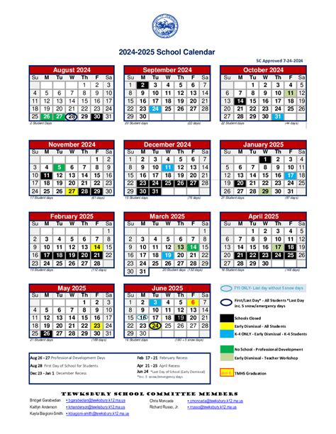 24-25 CALENDAR Approved 7-24-2024 - Dewing Elementary