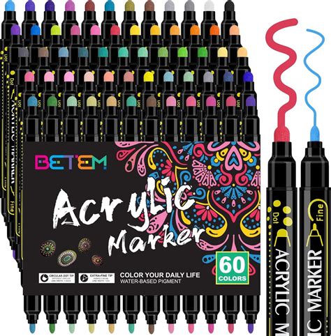 Top 20 Best Acrylic Paint Pens For Canvas, Glass, Wood, Rock, Plastic ...