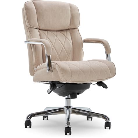 La-Z-Boy Sutherland Ergonomic Fabric Swivel Computer and Desk Chair ...