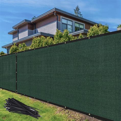 Tang 6 X 20 Privacy Fence Screen Green Shade Cloth | Desertcart INDIA