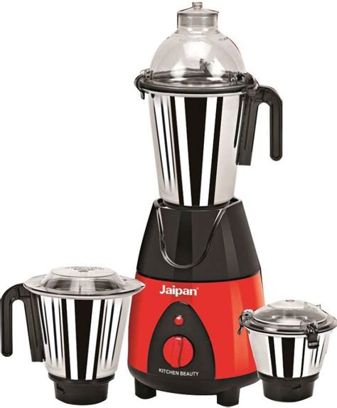 Jaipan Mixer 750 W Kitchen Appliance 750 Juicer Mixer Grinder (3 Jars ...