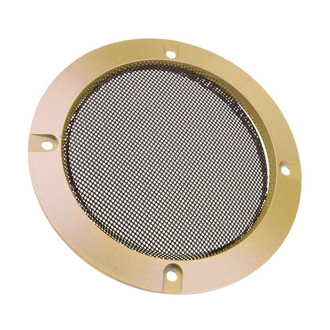 Shayaan 4 Inch Speaker Grills Cover Case with 4 pcs Screws for Speaker ...