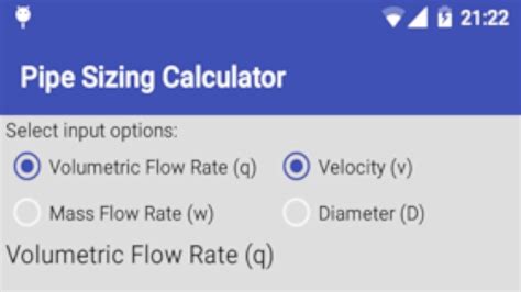 Image result for Pipe Sizing Calculator