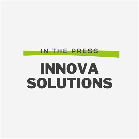 Innova In The News Innova Solutions